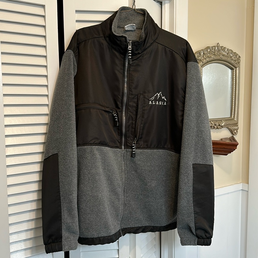 XL polyester jacket bought in Alaska worn once